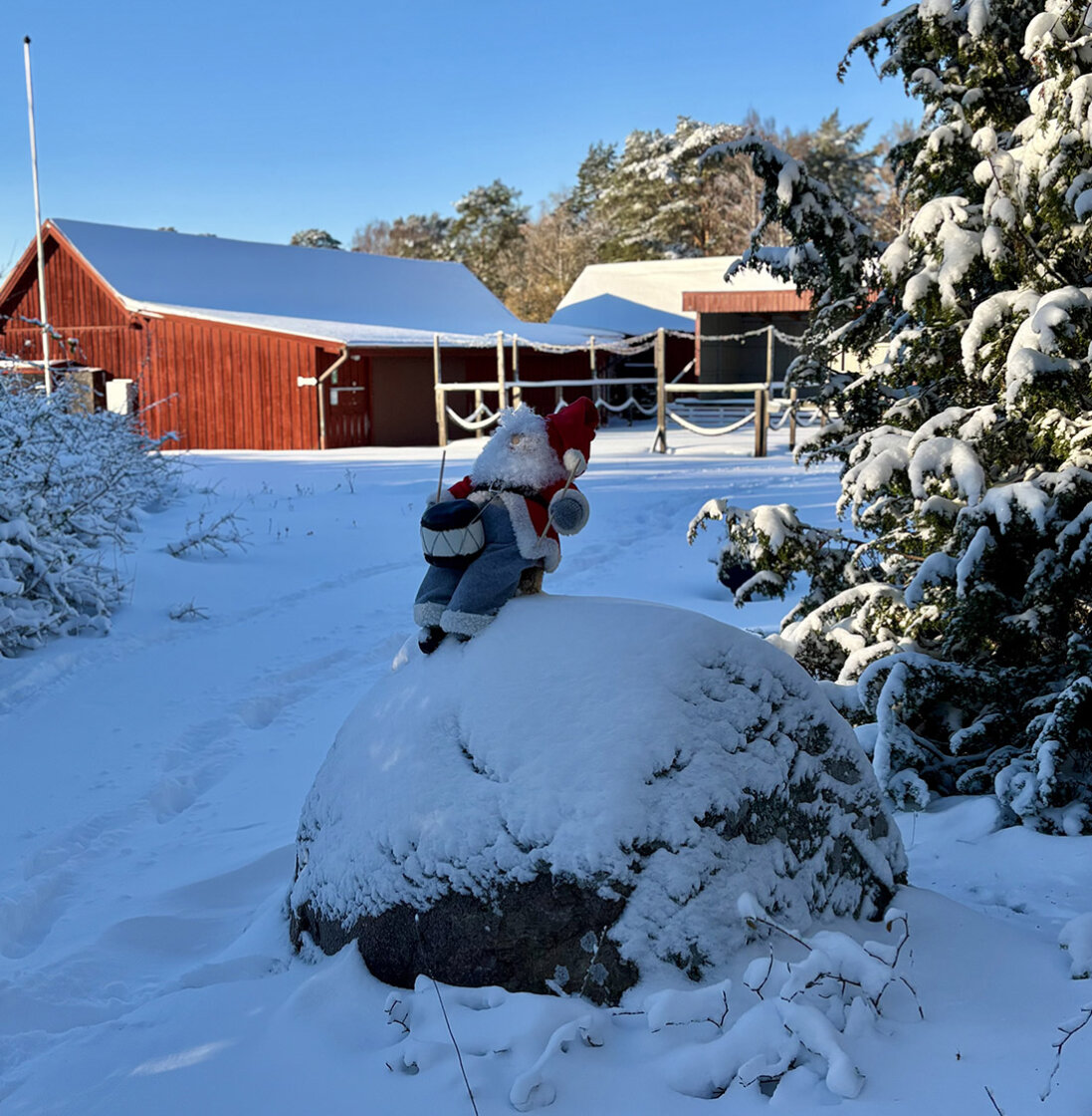 God jul - Gott nytt år önskar Oknö Stugförening